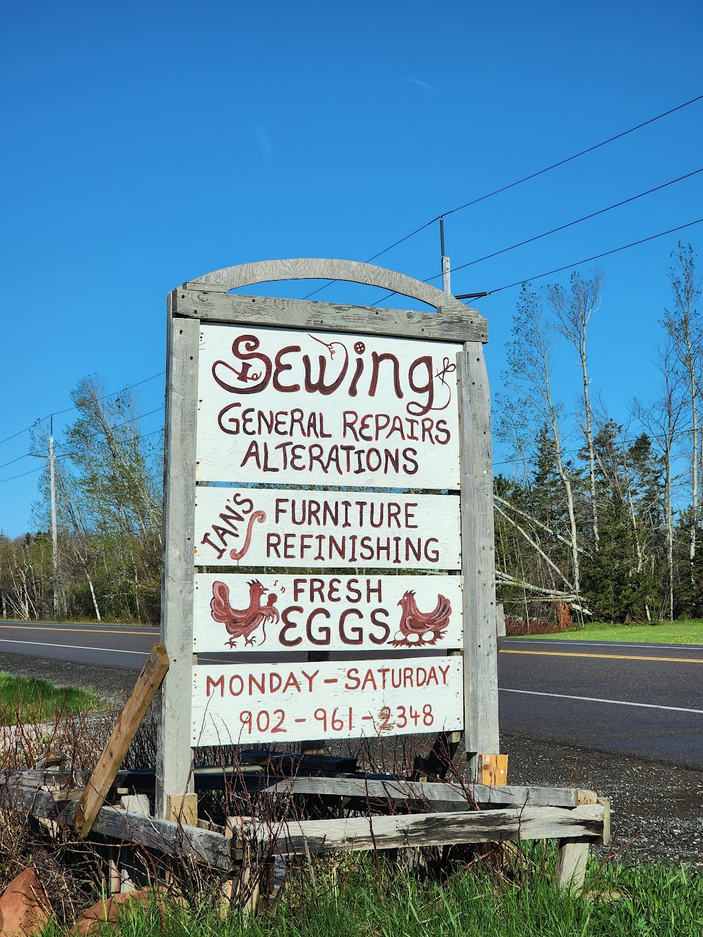 Sewing Louise MacAdam | 8837 West, R. R. 2, St Peters Rd, Morell, PE C0A 1S0, Canada | Phone: (902) 961-2348