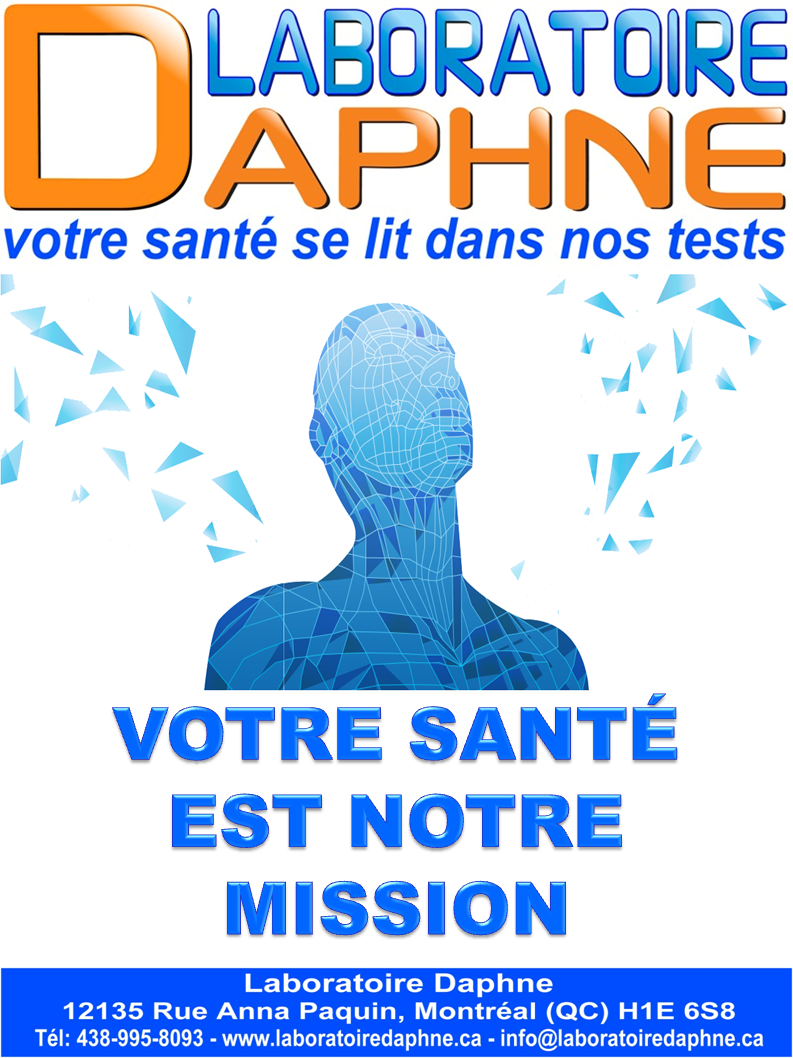 Laboratoire Daphne | 12135 Rue Anna-Paquin, Montréal, QC H1E 6S8, Canada | Phone: (438) 995-8093