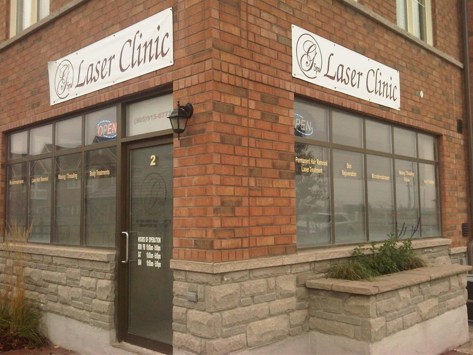 G Spa Laser Clinic | Condor Plaza, 45 Seachart Pl Unit #2, Brampton, ON L6P 3E1, Canada | Phone: (905) 915-6772