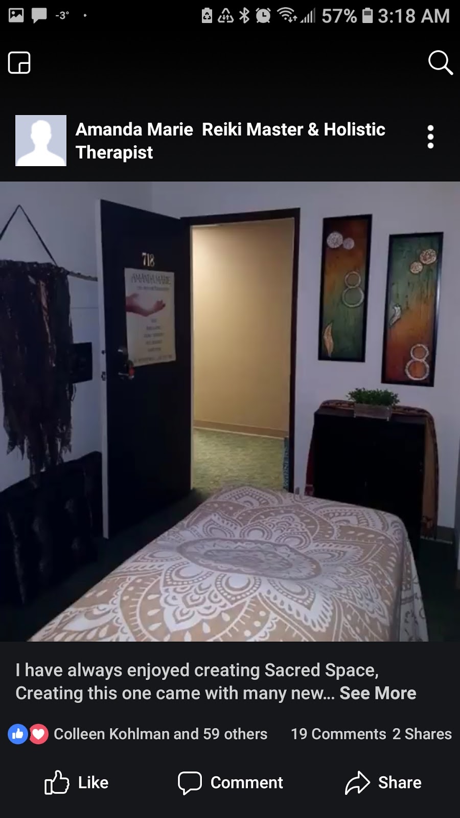 REIKI YXE with Amanda Marie | Avenue Q N, Saskatoon, SK S7L 2X8, Canada | Phone: (306) 230-2126