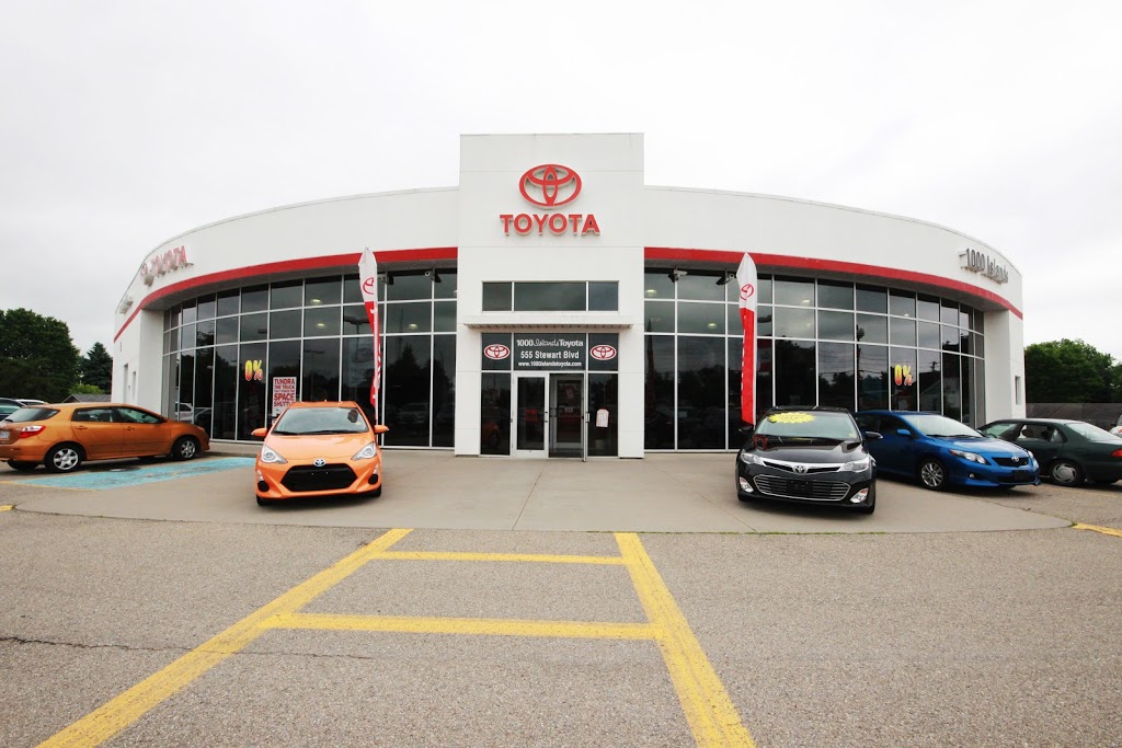 1000 Islands Toyota | 555 Stewart Blvd, Brockville, ON K6V 7H2, Canada | Phone: (613) 342-9111