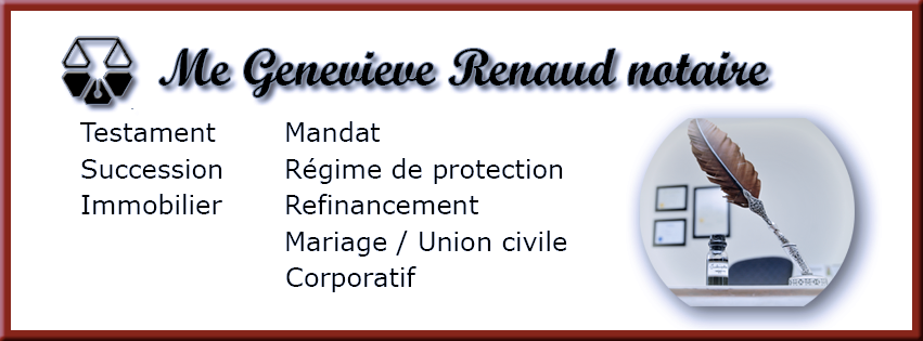 Geneviève Renaud notaire | 2247 Rue Perreault, Carignan, QC J3L 0K1, Canada | Phone: (450) 403-6161