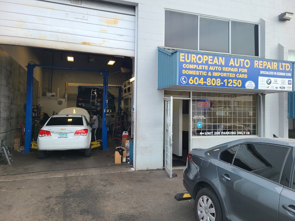 EUROPEAN AUTO REPAIR LTD | 8462 162 Street #206, 8462 162 St #207, Surrey, BC V4N 1B4, Canada | Phone: (604) 808-1250