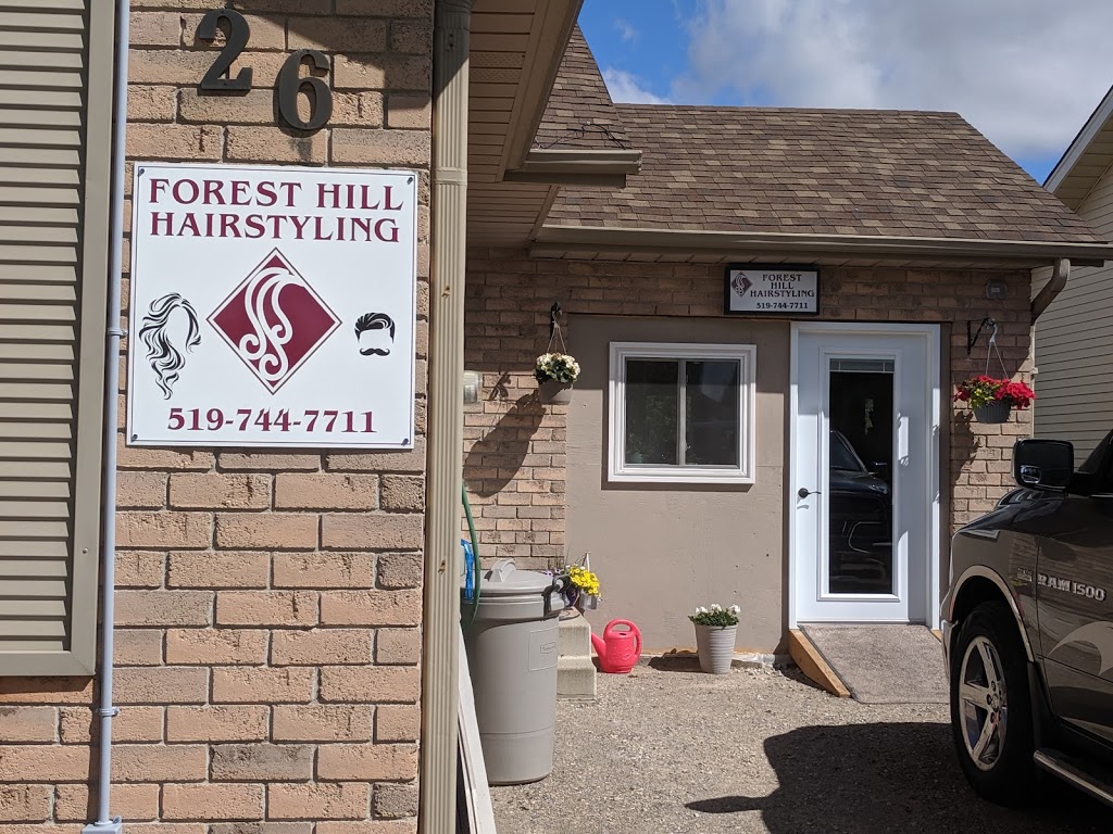 Forest Hill Hairstyling | 26 W Acres Crescent, Kitchener, ON N2N 2Y1, Canada | Phone: (519) 744-7711