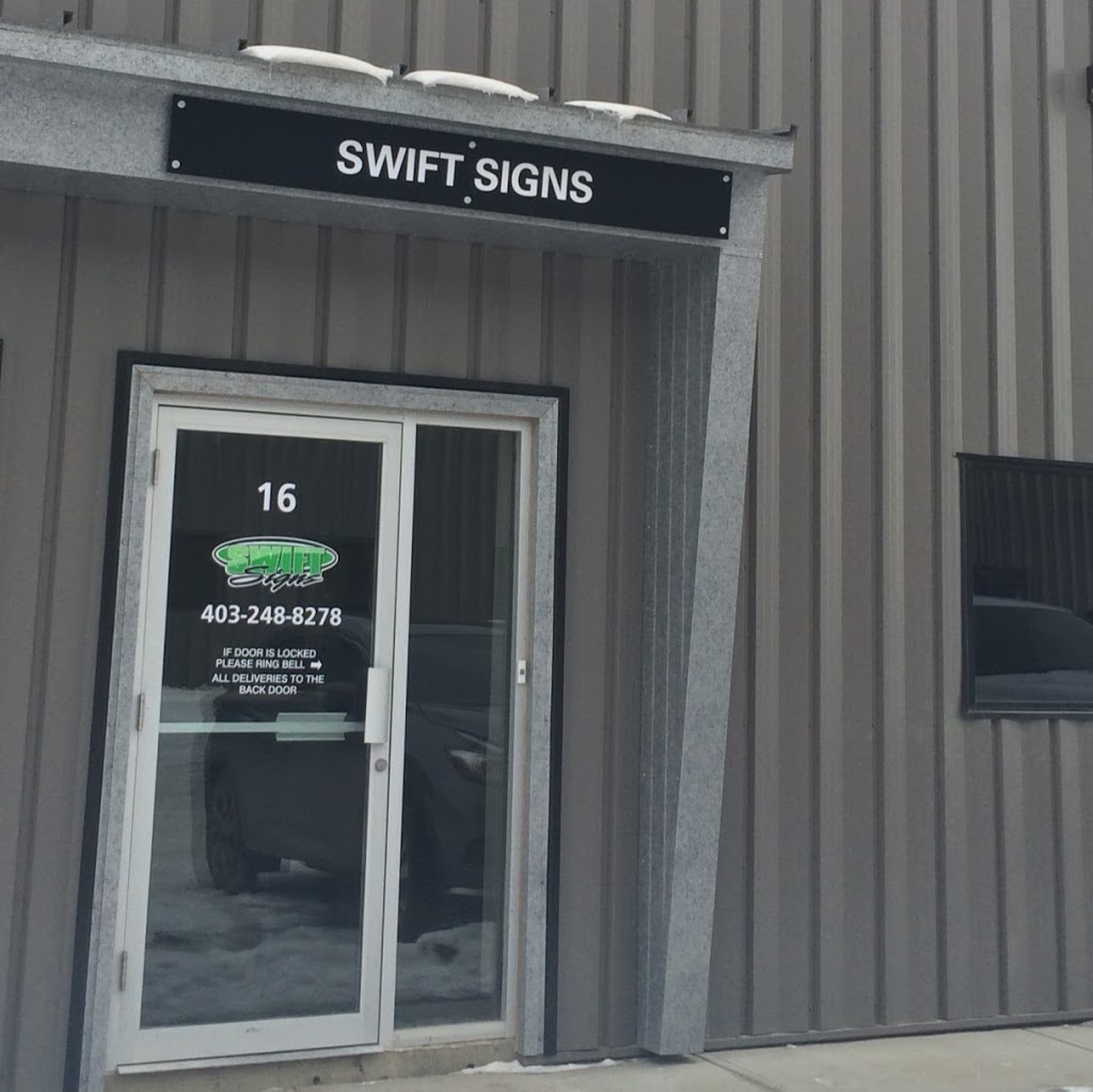 Swift Signs Alberta Ltd. | 16 240057 Frontier Cres, Calgary, AB T1X 0W3, Canada | Phone: (403) 248-8278