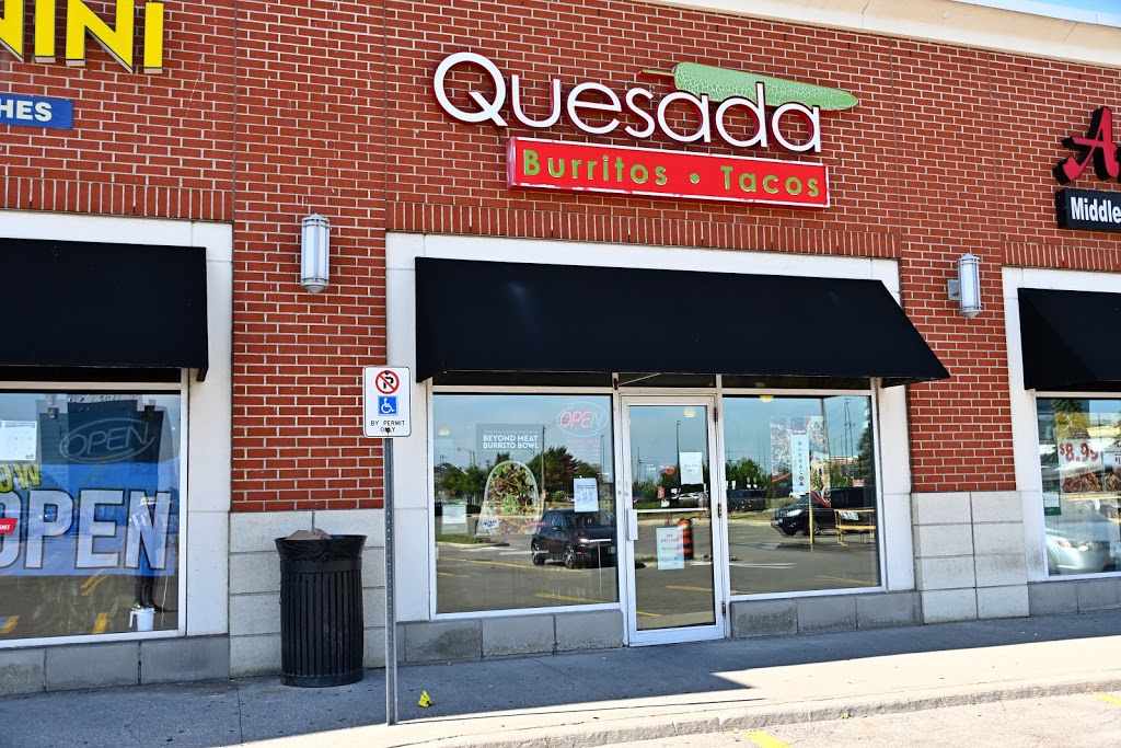 Quesada Burritos & Tacos | 90 Edgeley Blvd, Concord, ON L4K 5W7, Canada | Phone: (905) 760-8385