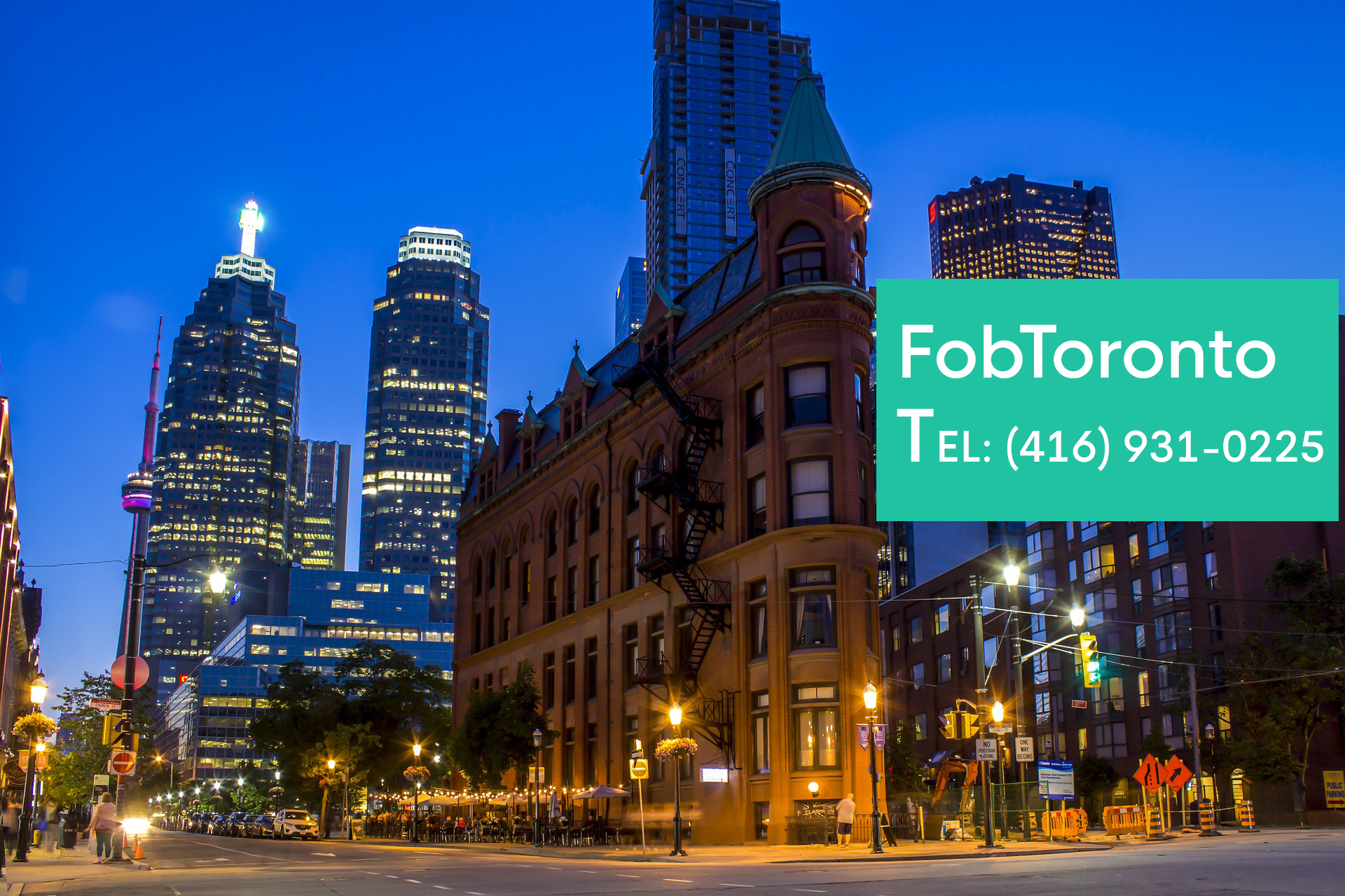 FobToronto | 47 Charles St W, Toronto, ON M4Y 2R4, Canada | Phone: (416) 931-0225
