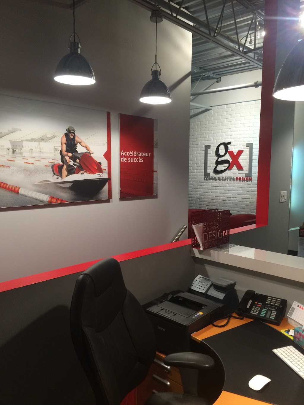 GX Communication Design | 4050 Boul. le Corbusier #200, Laval, QC H7L 5R2, Canada | Phone: (450) 622-1938