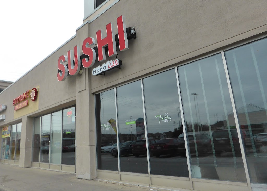 NANA SUSHI | 670 Eglinton Ave W #4, Mississauga, ON L5R 3V2, Canada | Phone: (905) 712-9724