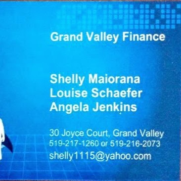 Grand Valley Finance | 30 Joyce Ct, Grand Valley, ON L0N 1G0, Canada | Phone: (519) 217-1260