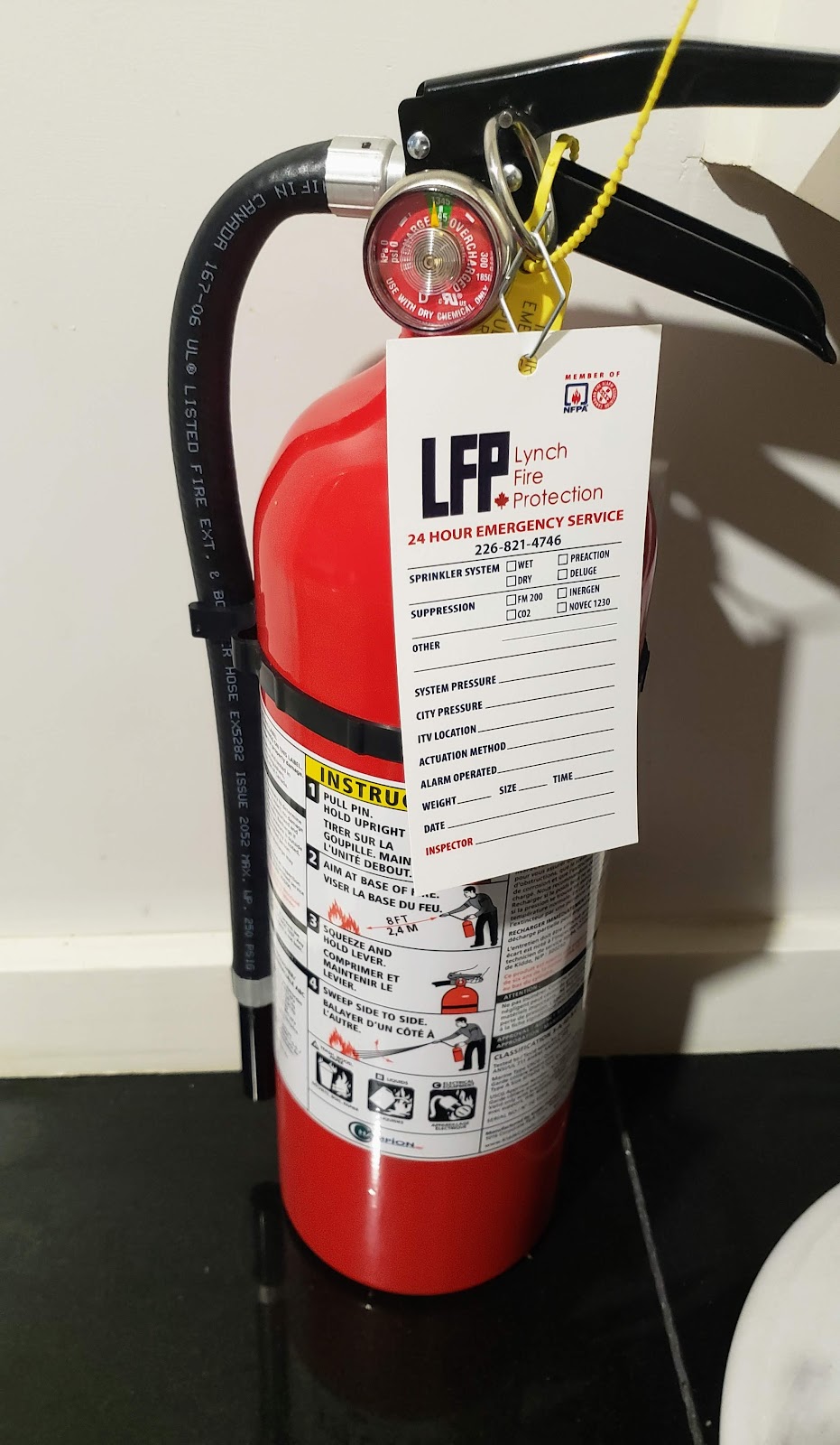 Lynch Fire Protection | 19 Dawson Dr, Collingwood, ON L9Y 5B4, Canada | Phone: (226) 821-4746