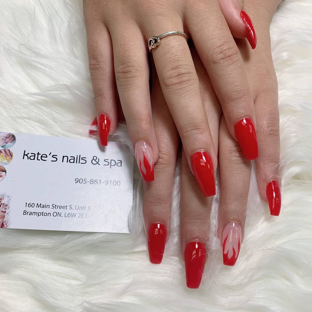 Kate’s Nails & Spa | 160 Main St S unit 5, Brampton, ON L6Y 1N2, Canada | Phone: (905) 861-9100