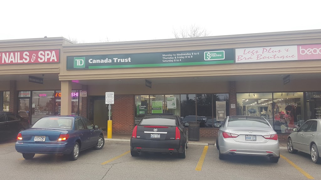 TD Canada Trust Branch and ATM | 5875 Leslie St, North York, ON M2H 1J8, Canada | Phone: (416) 493-5528