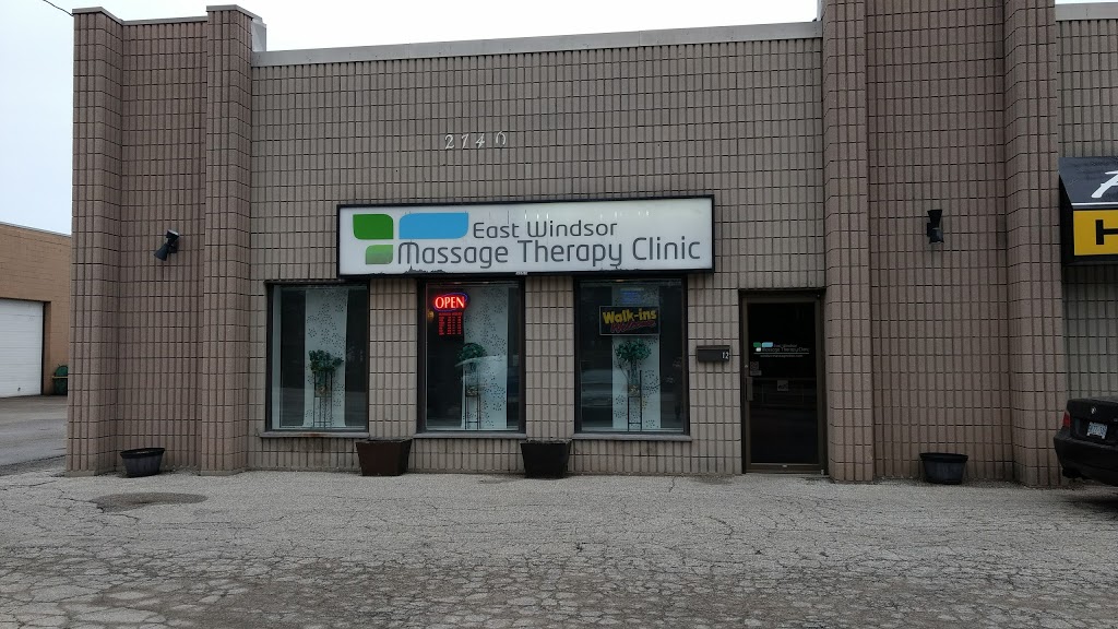 East Windsor Massage Therapy Clinic | 2740 Jefferson Blvd, Windsor, ON N8T 3C7, Canada | Phone: (519) 946-0210