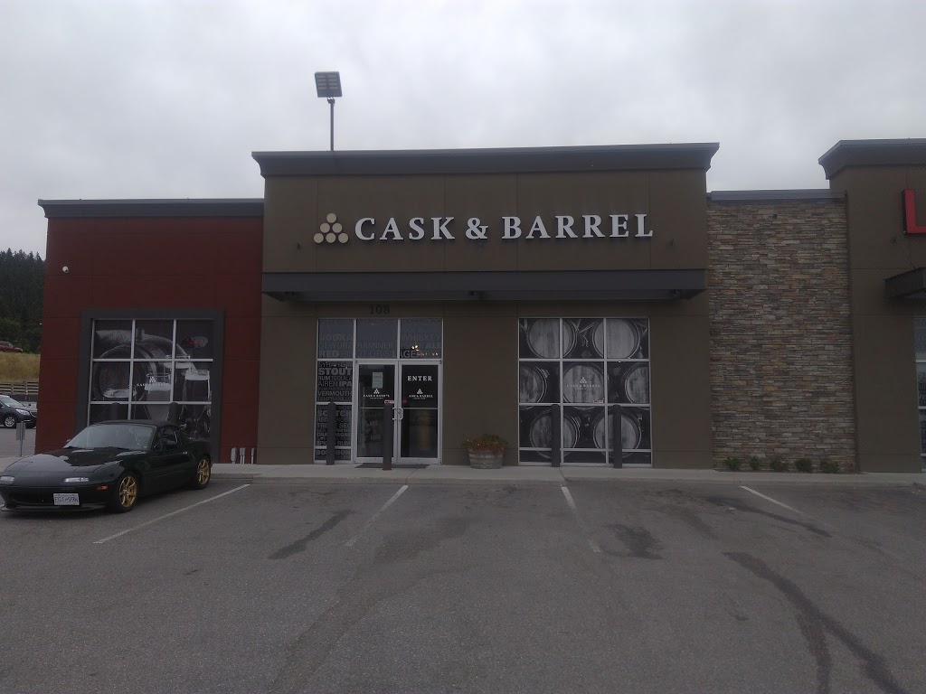 Cask & Barrel Liquor Store | 1135 Stevens Rd #109, West Kelowna, BC V1Z 2S8, Canada | Phone: (778) 755-6116
