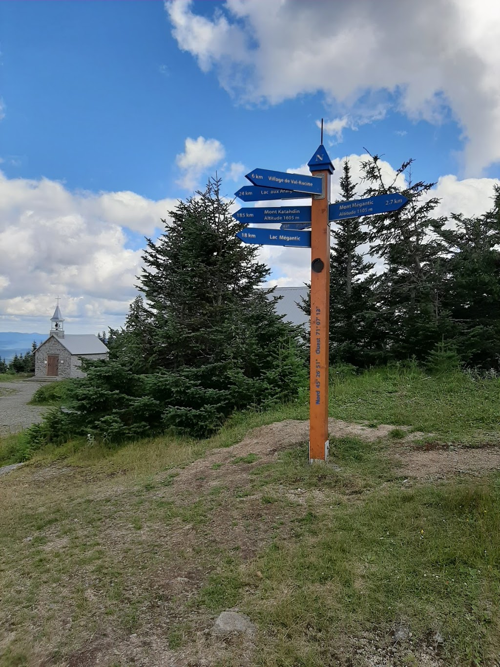 Accueil - Parc du Mont-Mégantic, secteur de lobservatoire | 189 Route du Parc, Notre-Dame-des-Bois, QC J0B 2E0, Canada | Phone: (819) 888-2941