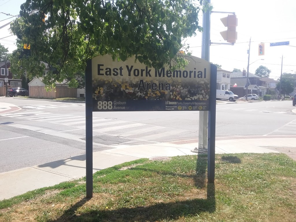 East York Memorial Arena | 888 Cosburn Ave., East York, ON M4C 2W6, Canada | Phone: (416) 396-2896