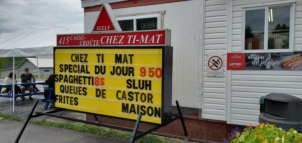 Casse Croute Chez Ti-Mat | 415 Rue Principale, Pohénégamook, QC G0L 1J0, Canada | Phone: (418) 893-1111