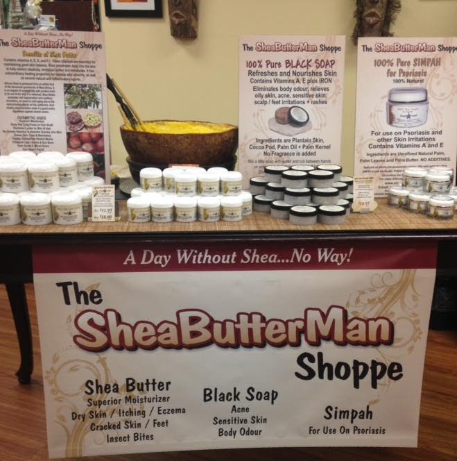 SheaButterMan Shoppe | 878 Weber St N, Woolwich, ON N2J 4A9, Canada | Phone: (647) 407-5618