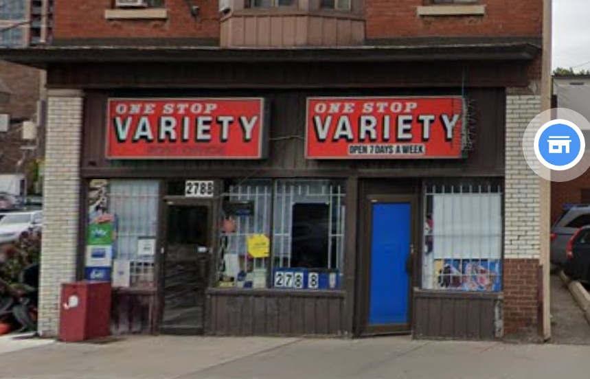 One Stop Variety | 2788 Dundas St W, Toronto, ON M6P 1Y3, Canada | Phone: (416) 854-9498