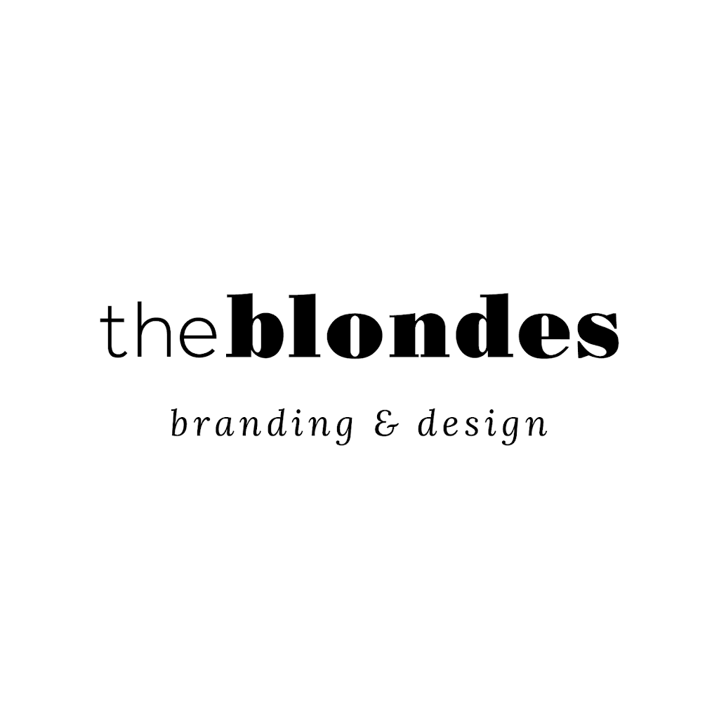 The Blondes - Branding & Design | 675 Queen St S, Kitchener, ON N2M 1A1, Canada | Phone: (519) 585-0036