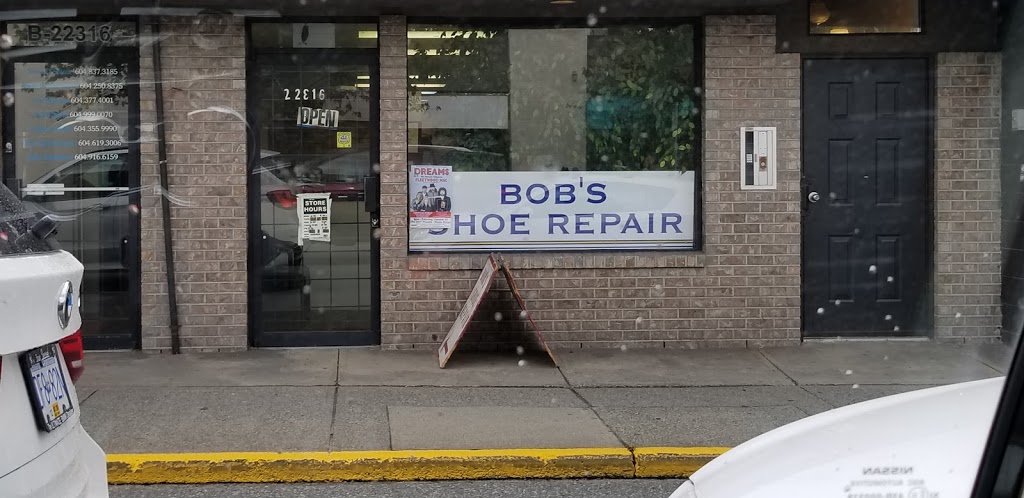 Bobs Shoe Repair Shop | 22316 Dewdney Trunk Rd, Maple Ridge, BC V2X 3J2, Canada | Phone: (604) 477-7475