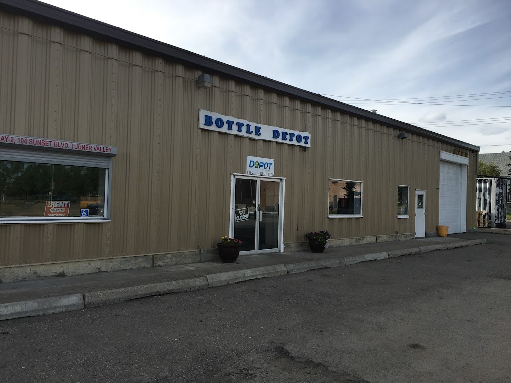 Turner Valley Bottle Depot | 104 Sunset Blvd NW, Turner Valley, AB T0L 2A0, Canada | Phone: (403) 933-7277