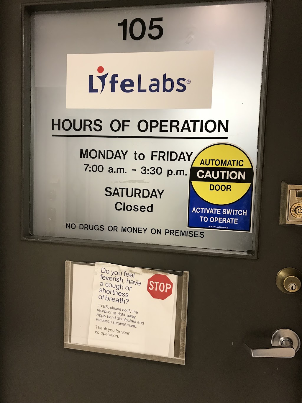 LifeLabs Medical Laboratory Services | 20103 40 Ave #105, Langley, BC V3A 2W3, Canada | Phone: (604) 431-7206