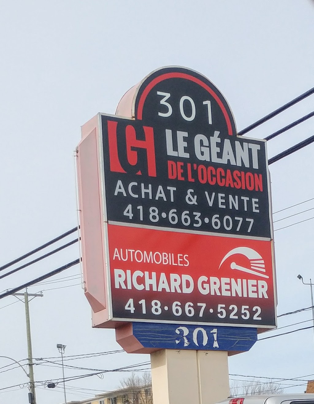 Automobiles Richard Grenier Inc. | 301 Rue Seigneuriale, Québec, QC G1C 8A2, Canada | Phone: (418) 667-5252