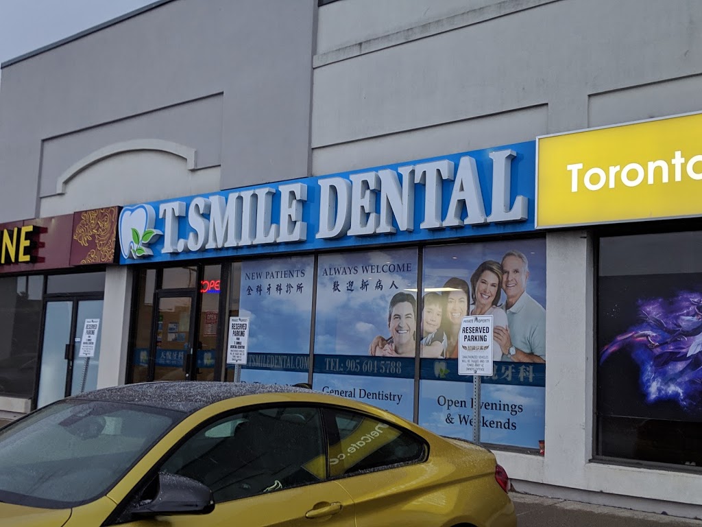 T.Smile Dental Centre | 8261 Woodbine Ave Unit 7, Markham, ON L3R 8Z5, Canada | Phone: (905) 604-5788