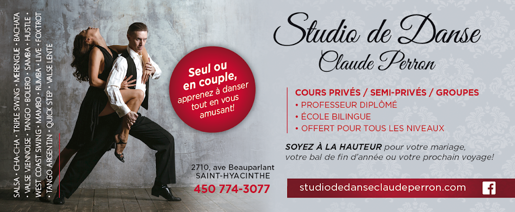 Studio de danse Claude Perron | 6700 Bd Choquette, Saint-Hyacinthe, QC J2S 8L1, Canada | Phone: (450) 774-3077