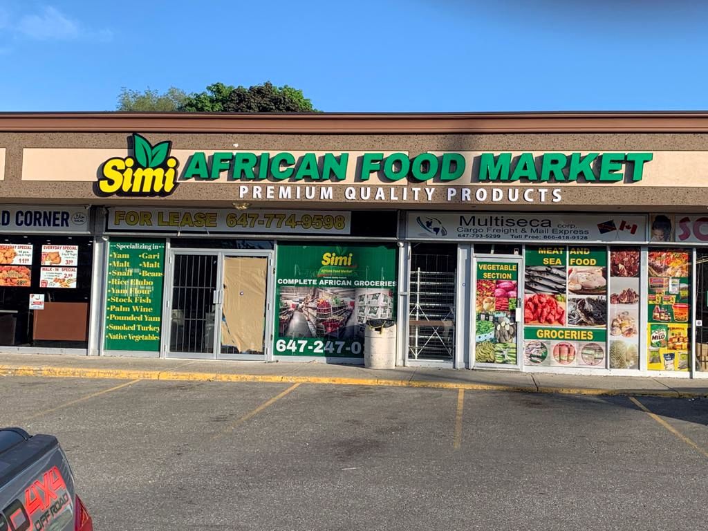 Simi African Food Market | 3877 Lawrence Ave E, Scarborough, ON M1P 2S2, Canada | Phone: (647) 556-0538