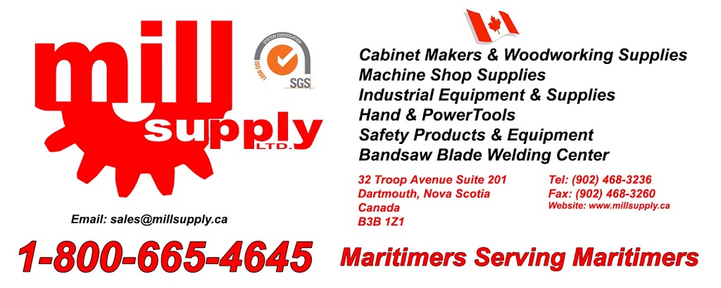 Mill Supply | 32 Troop Ave, Dartmouth, NS B3B 1Z1, Canada | Phone: (902) 468-3236