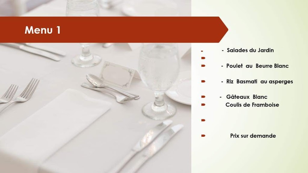 Les Banquets St Laurent | Rue des Montérégiennes, Granby, QC J2H 0R8, Canada | Phone: (450) 558-7478