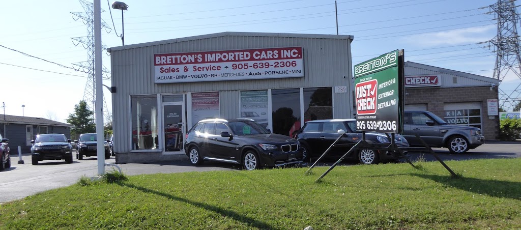 Brettons Imported Cars | 1239 Plains Rd E, Burlington, ON L7S 2K2, Canada | Phone: (905) 639-2306