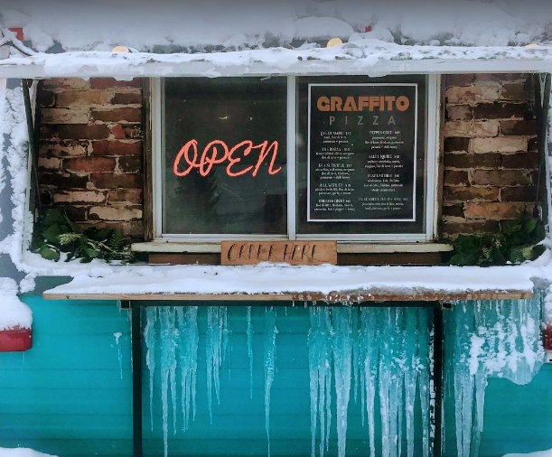 Graffito Pizza | 502A 8 Ave, Fernie, BC V0B 1M0, Canada | Phone: (250) 946-7550