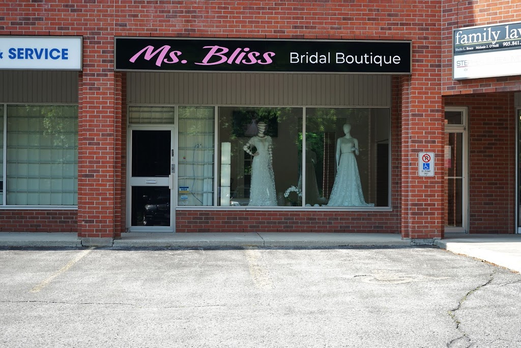 Ms. Bliss bridal boutique | 15105 Yonge St #102, Aurora, ON L4G 1M3, Canada | Phone: (647) 323-6120