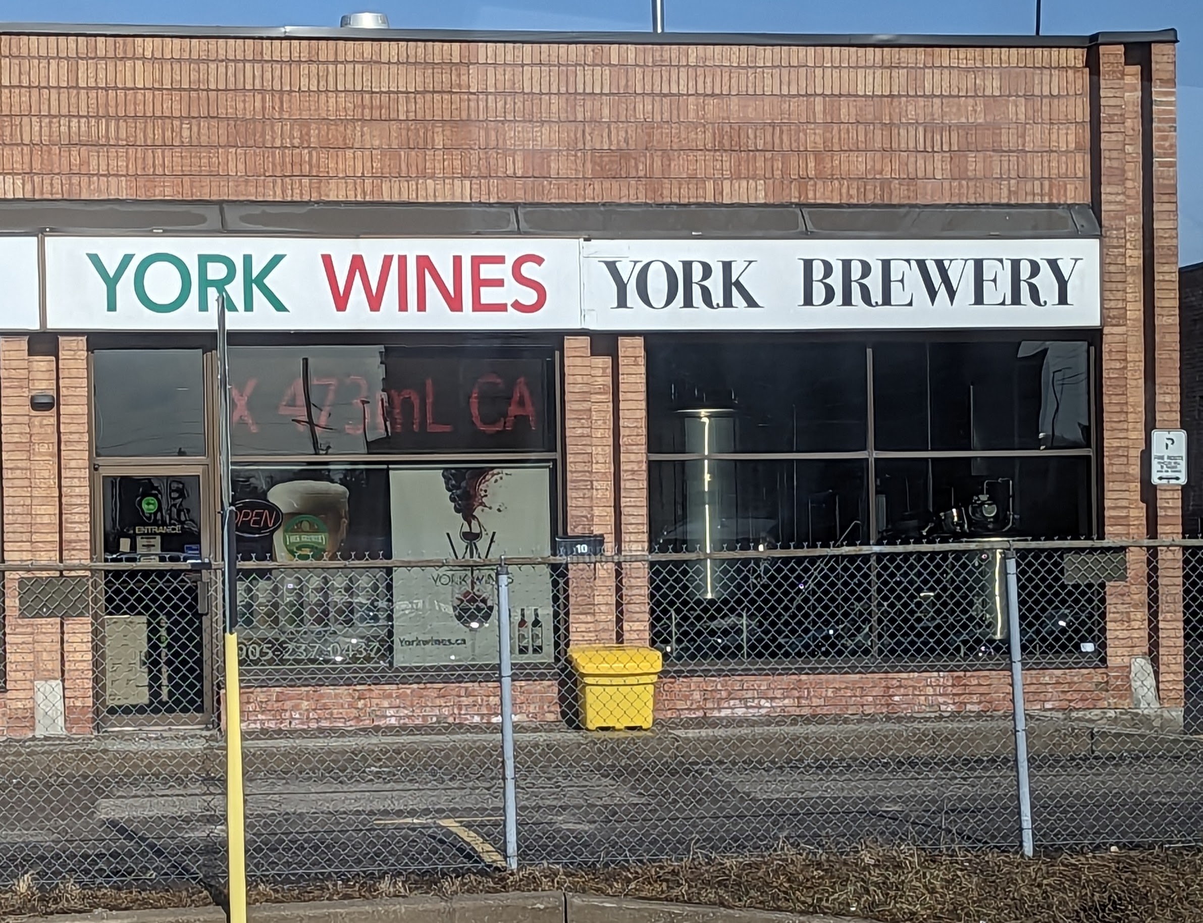 York Wines | 10 Newkirk Rd Unit 10A, Richmond Hill, ON L4C 5S3, Canada | Phone: (905) 237-0437