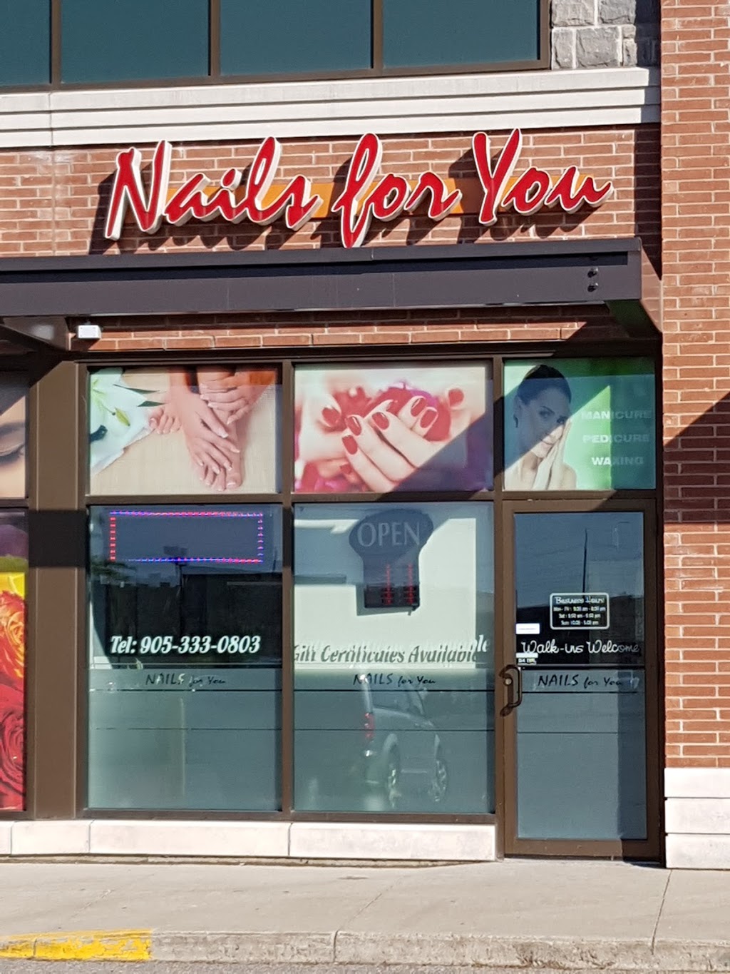 Nails For You | Appleby Village, 5010 Pinedale Ave Unit 106, Burlington, ON L7L 1V2, Canada | Phone: (905) 333-0803