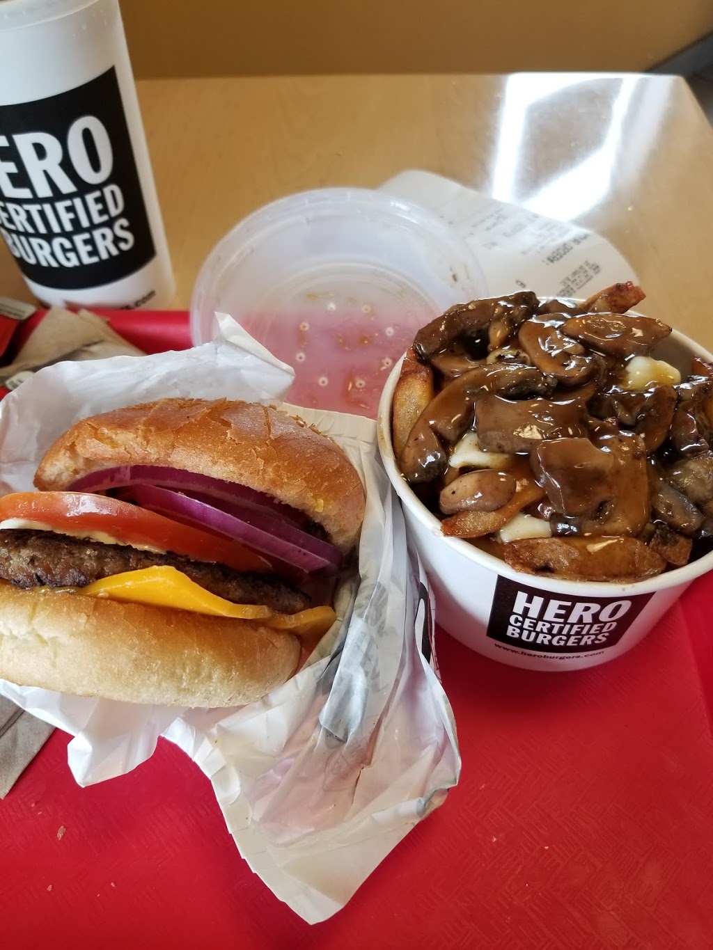 Hero Certified Burgers | 25 Gateway Blvd d6, Brampton, ON L6T 4X2, Canada | Phone: (905) 793-8181