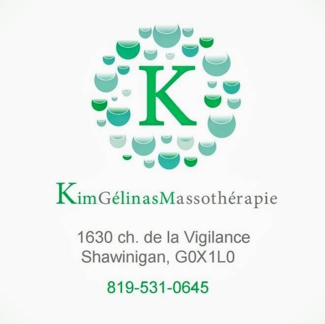 Massothérapie Kim Gélinas | 1630 Chem. de la Vigilance, Lac-à-la-Tortue, QC G0X 1L0, Canada | Phone: (819) 531-0645