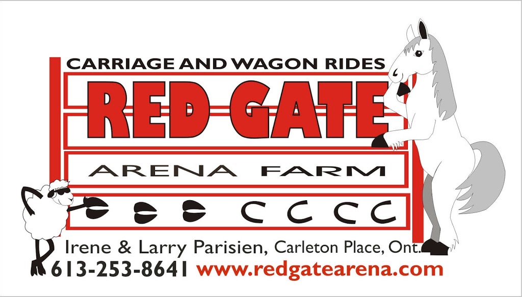 Red Gate Arena Farm | 561 Ramsay Concession 5A, Carleton Place, ON K7C 3P1, Canada | Phone: (613) 253-8641