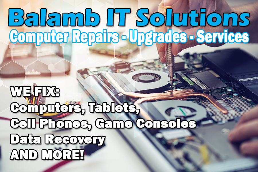 Balamb IT Solutions | 688 Frank St, Peterborough, ON K9J 4M9, Canada | Phone: (705) 977-5572