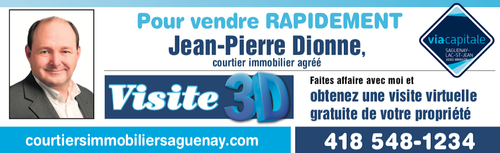 Visites 3D Saguenay | 2655 Bd du Royaume bureau 130, Jonquière, QC G7S 4S9, Canada | Phone: (418) 548-1234