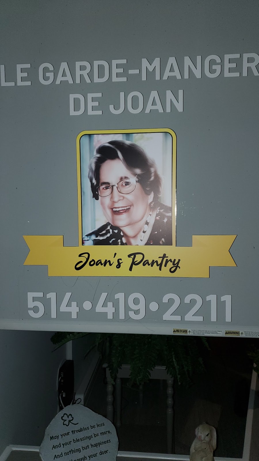 Joans pantry | 2489 Rue Centre, Montréal, QC H3K 1J9, Canada | Phone: (514) 419-2211