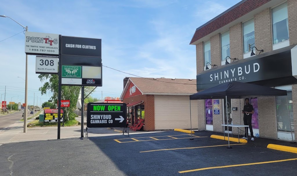 ShinyBud Cannabis Co. 308 North Front St | 308 N Front St Unit 101, Belleville, ON K8P 3C4, Canada | Phone: (613) 779-7475
