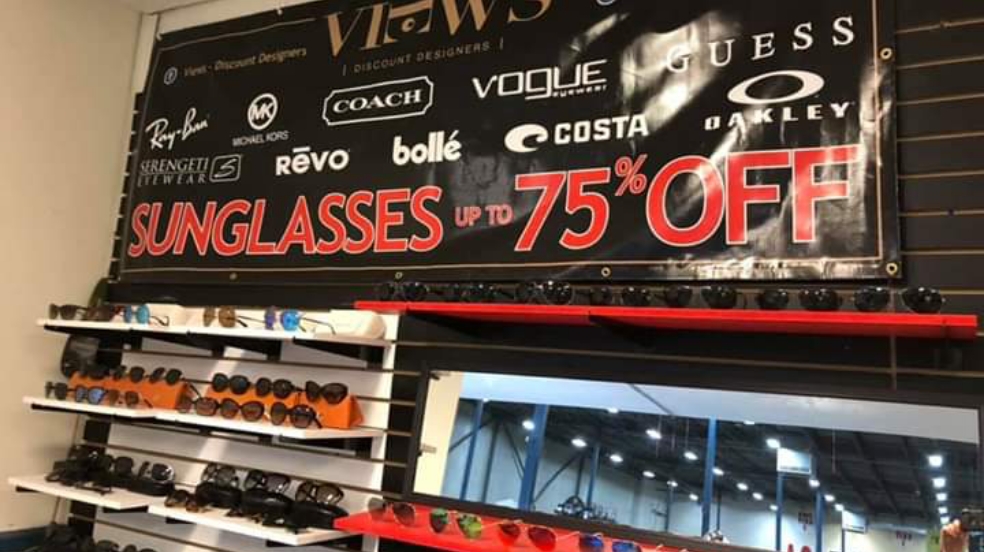 Views Sunglasses | Trade Hall, 1399 Squires Beach Rd, Pickering, ON L1W 4B9, Canada | Phone: (416) 804-1026