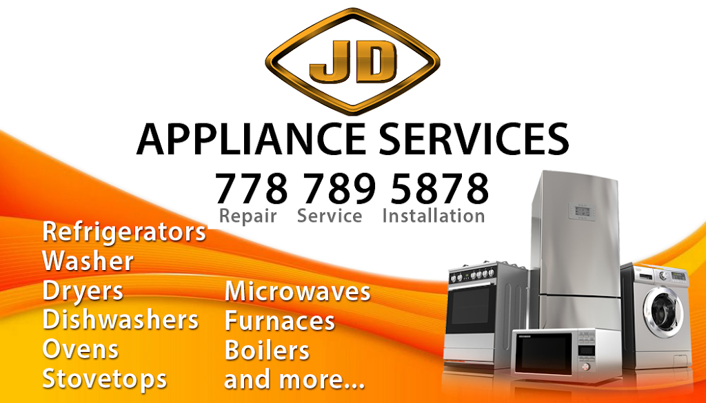 JD APPLIANCE SERVICES | 11860 River Rd Unit 37, Surrey, BC V3V 2V7, Canada | Phone: (778) 789-5878