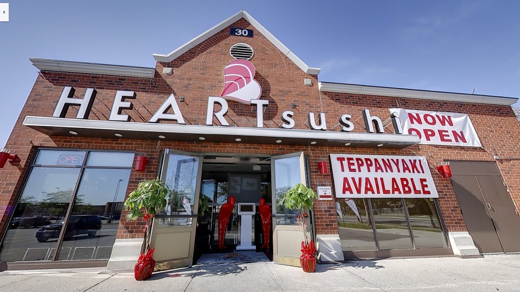 Heart Sushi | 815 Britannia Rd W #2, Mississauga, ON L5V 2X8, Canada | Phone: (905) 819-2888