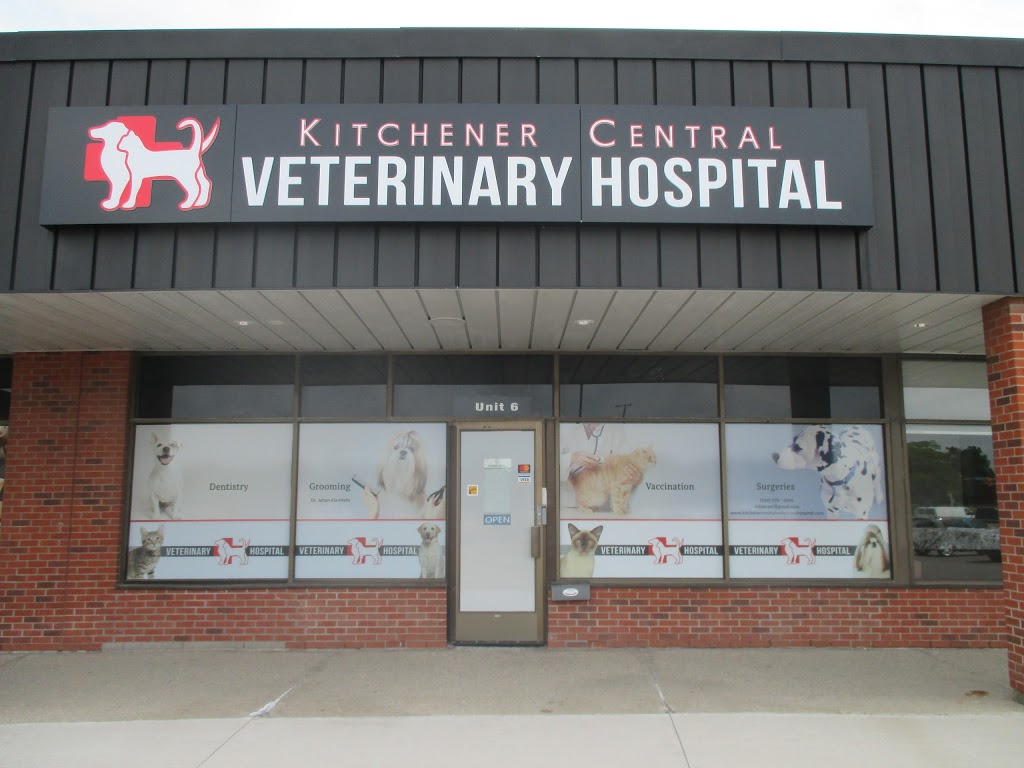 Kitchener Central Veterinary Hospital | 720 Westmount Rd E #6, Kitchener, ON N2E 2M6, Canada | Phone: (519) 570-0092